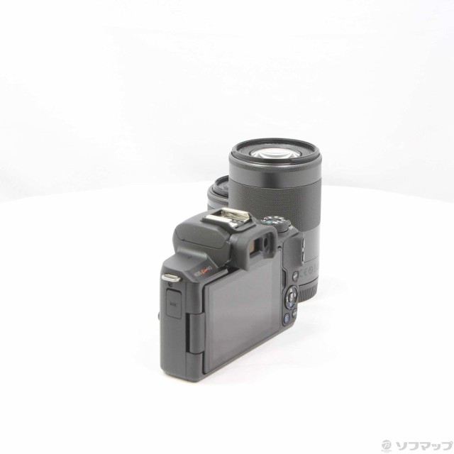 中古〕Canon(キヤノン) EOS Kiss M ボディ ブラック〔344-ud〕 - カメラ