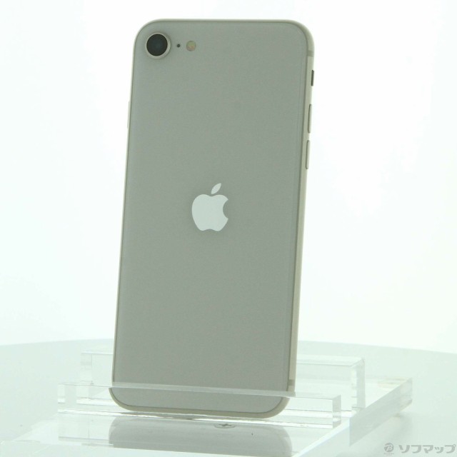 (中古)Apple iPhone SE 第3世代 64GB スターライト MMYD3J/A SIMフリー(344-ud)の通販は