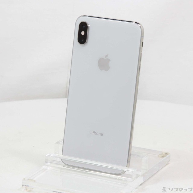 (中古)Apple iPhoneXS Max 256GB シルバー MT6V2J/A SIMフリー(305-ud)