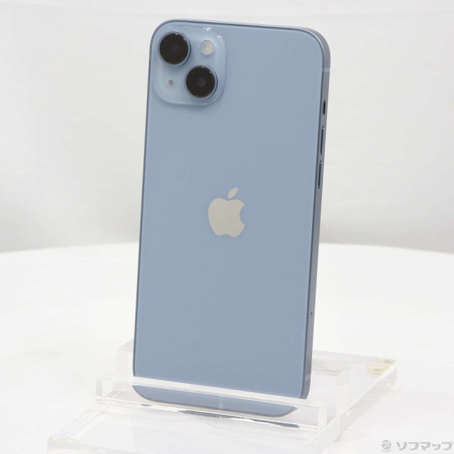 中古)Apple iPhone14 Plus 128GB ブルー MQ4H3J/A SIMフリー(262-ud)の ...