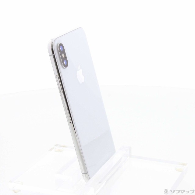 中古)Apple iPhoneX 64GB シルバー MQAY2J/A SIMフリー(258-ud)の通販