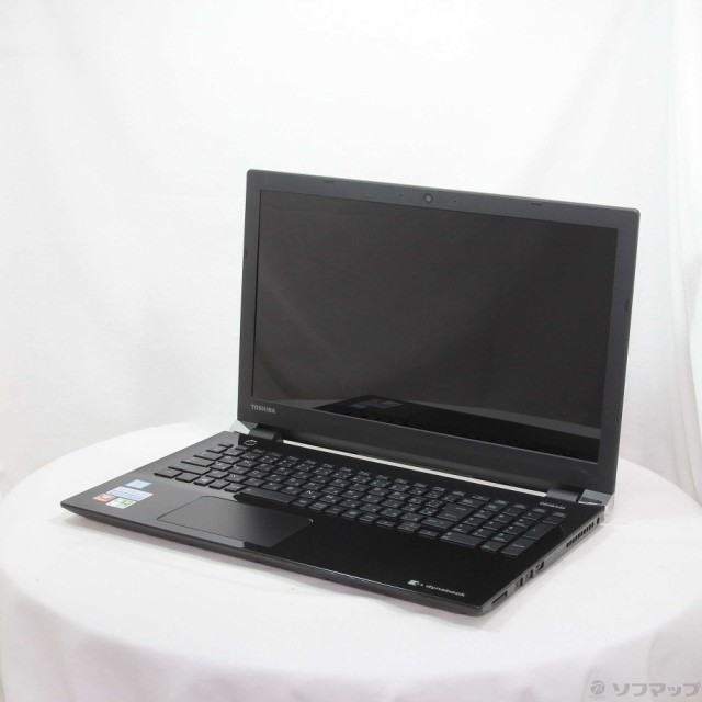 (中古)TOSHIBA 格安安心パソコン dynabook T55/AB PT55ABP-BJA2 プレシャスブラック (Windows 10)(349-ud)