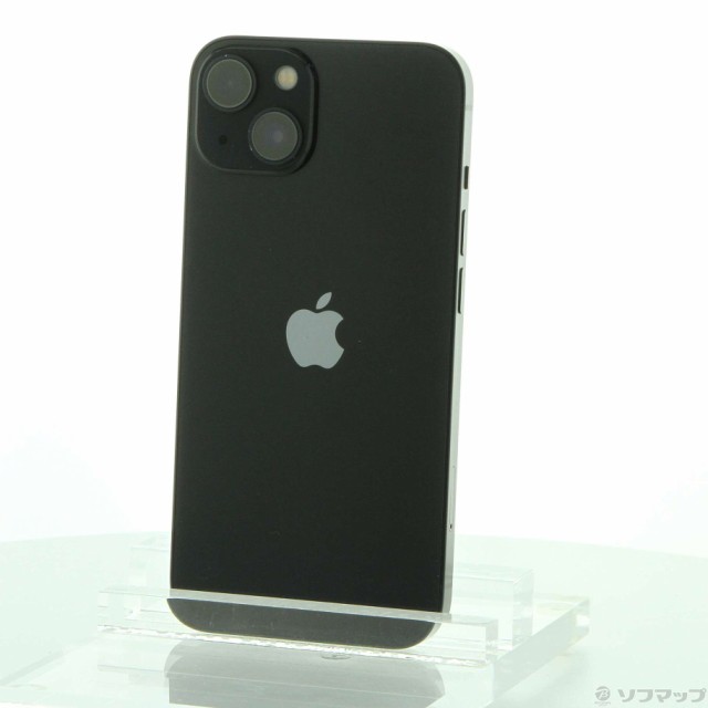 (中古)Apple iPhone13 128GB ミッドナイト MLNC3J/A SIMフリー(384-ud)