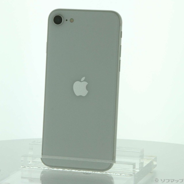 在庫あ格安au MHGQ3J/A iPhone SE(第2世代) 64GB ホワイト au iPhone