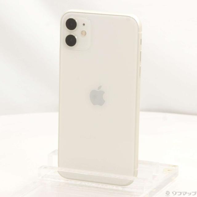 中古】【安心保証】 iPhone11[64GB] SIMロック解除 SB/YM 怖い ブラック