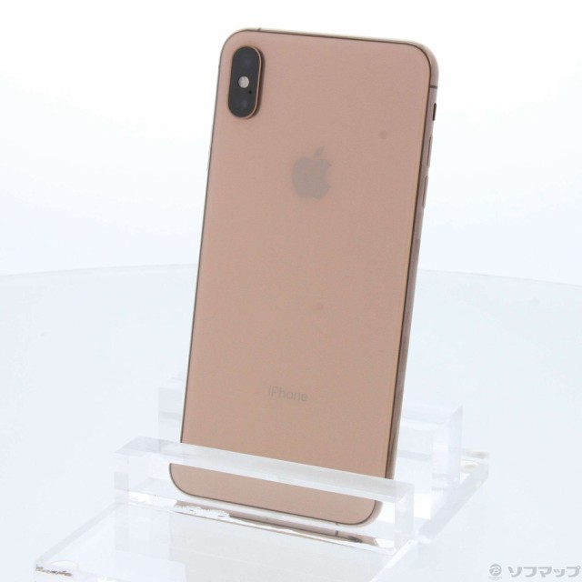 中古)Apple iPhoneXS Max 256GB ゴールド MT6W2J/A SIMフリー(258-ud ...