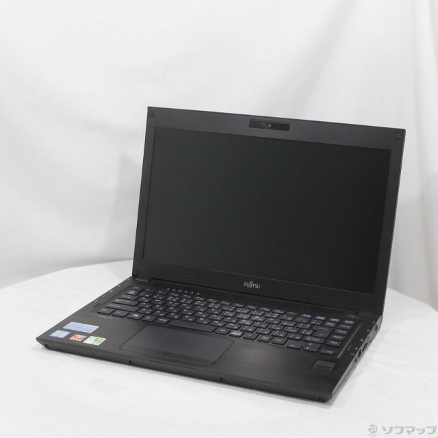 (中古)FUJITSU 格安安心パソコン LIFEBOOK UH U536 FMVU5360B シャイニーブラック (Windows 10)(258-ud)