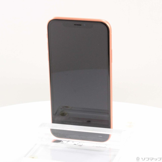 中古)Apple iPhoneXR 64GB コーラル MT0A2J/A SIMフリー(305-ud)の通販は - 携帯電話本体