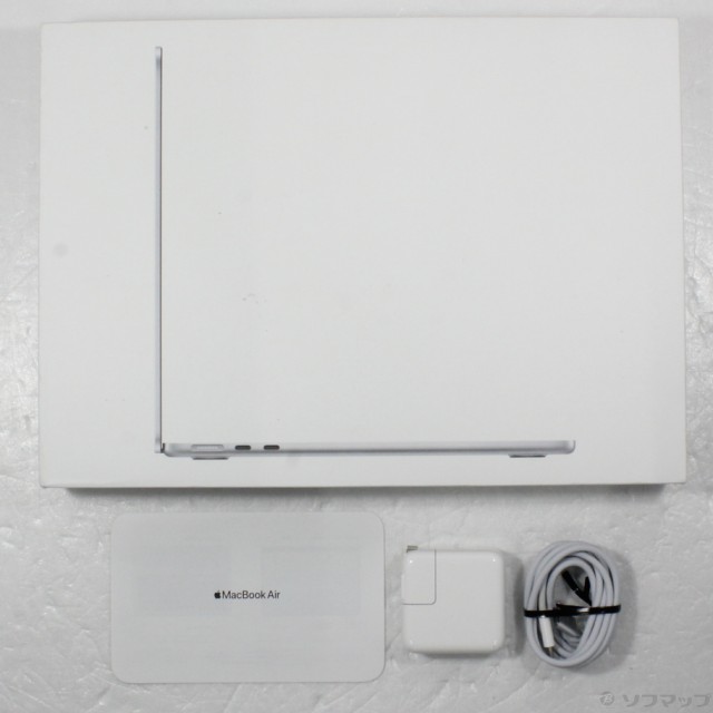 (中古)Apple MacBook Air 13.6-inch Mid 2022 MLXY3J/A Apple M2 8コアCPU_8コアGPU 8GB SSD256GB シルバー (12.6 Monterey)(251-ud)