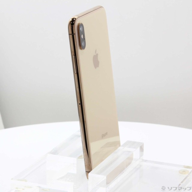 中古)Apple iPhoneXS Max 256GB ゴールド MT6W2J/A SIMフリー(247-ud) 携帯電話本体