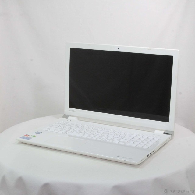 (中古)TOSHIBA 格安安心パソコン dynabook T55/BW PT55BWP-BJA2 リュクスホワイト (Windows 10)(258-ud)