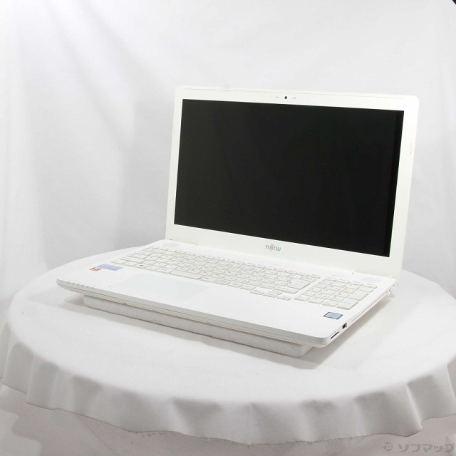 (中古)FUJITSU LIFEBOOK AH50/A3 FMVA50A3WP プレミアムホワイト (Windows 10)(377-ud)