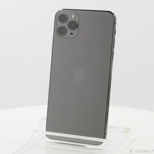 (中古)Apple iPhone11 Pro Max 256GB スペースグレイ MWHJ2J/A SoftBank(258-ud)