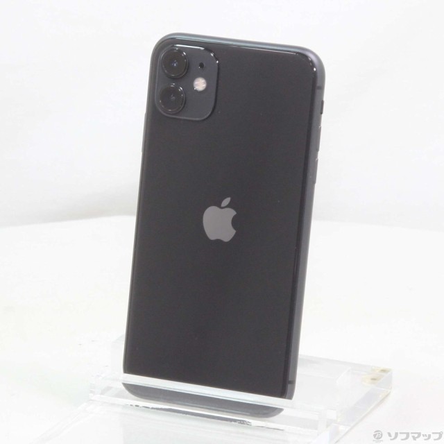 中古)Apple iPhone11 64GB ブラック MWLT2J/A SIMフリー(344-ud)の通販 ...