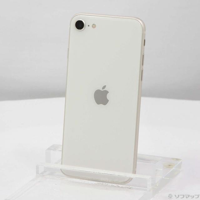 167【中古】iPhone SE 第3世代 64GB スターライト 93％ 白 SIM