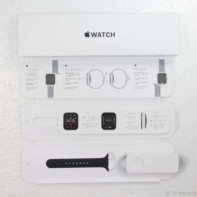 中古)Apple Apple Watch SE 第1世代 GPS 44mm スペースグレイ 