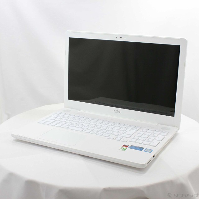 (中古)FUJITSU 格安安心パソコン LIFEBOOK AH50/C3 FMVA50C3WP プレミアムホワイト (Windows 10)(258-ud)