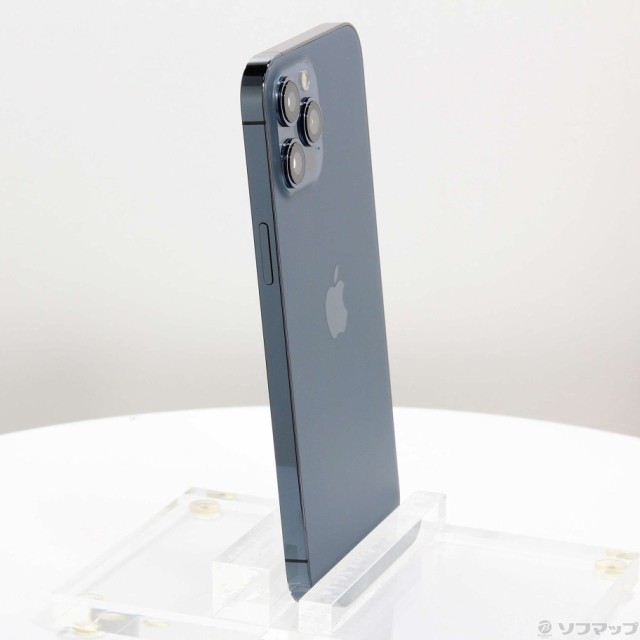 中古)Apple iPhone12 Pro Max 512GB パシフィックブルー MGD63J/A SIMフリー(381-ud) 携帯電話