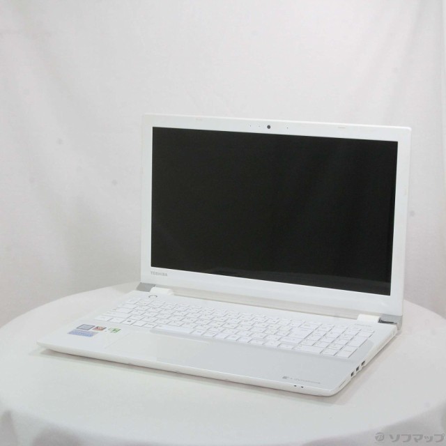 (中古)TOSHIBA 格安安心パソコン dynabook EX/56DW PTE5DWP-RJA リュクスホワイト (Windows 10)(247-ud)