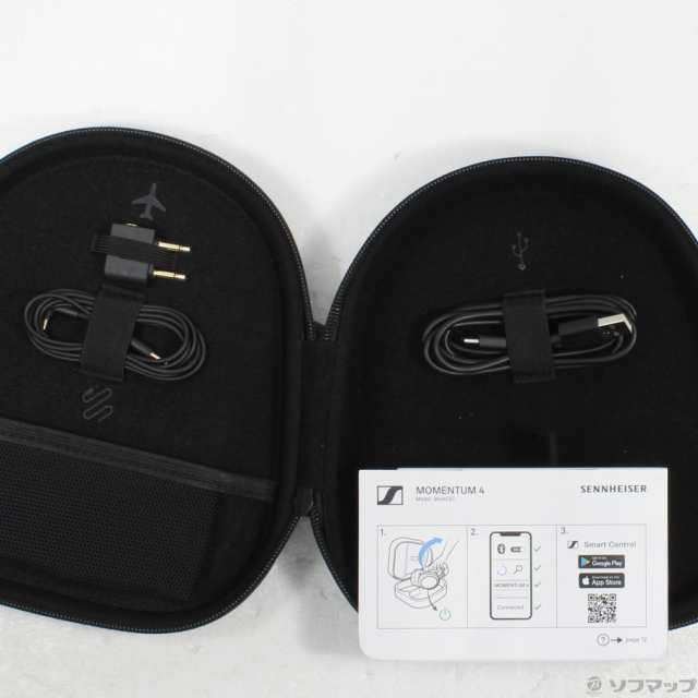 (中古)SENNHEISER MOMENTUM 4 Wireless BLACK(198-ud)