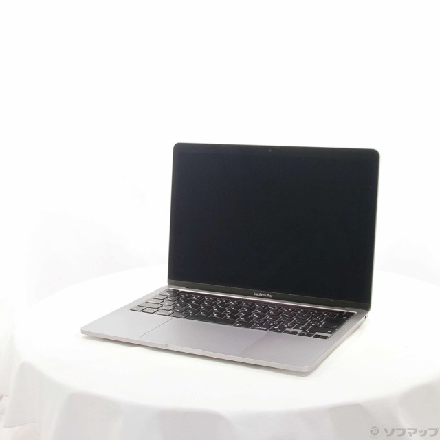 (中古)MacBook Pro 13.3-inch Late 2020 MYD92J/A M1 8コアCPU_8コアGPU 8GB SSD512GB スペースグレイ (12.6 Monterey)(377-ud)