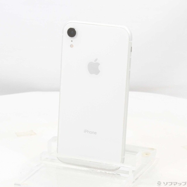 (中古)Apple iPhoneXR 64GB ホワイト MT032J/A SIMフリー(297-ud)の通販は 30,473円
