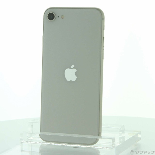 (中古)Apple iPhone SE 第3世代 64GB スターライト MMYD3J/A SIMフリー(344-ud)の通販は