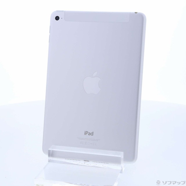 (中古)Apple iPad mini 4 128GB シルバー MK772J/A docomoロック解除SIMフリー(269-ud)の通販は