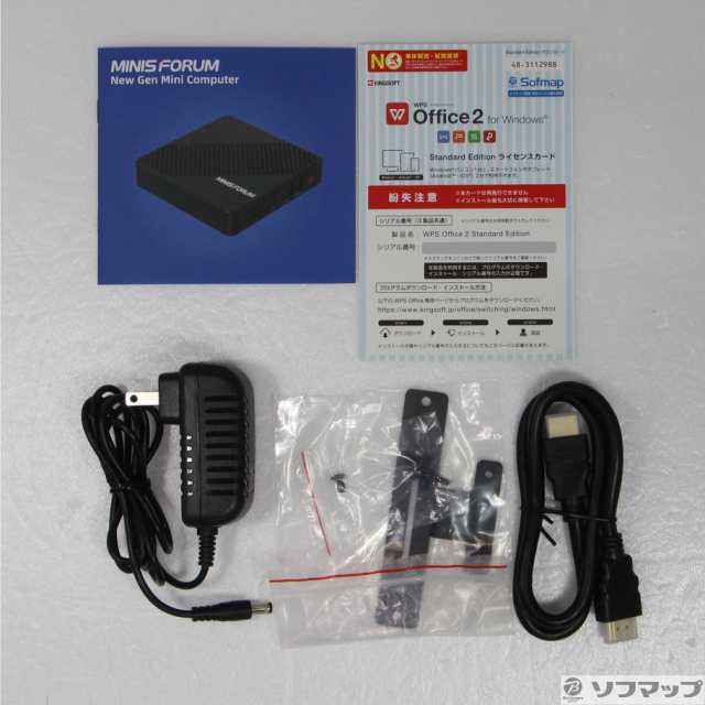 (中古)MINISFORUM (展示品) N40 N40-4/64-W10Pro N4020 (Windows 10)(269-ud)