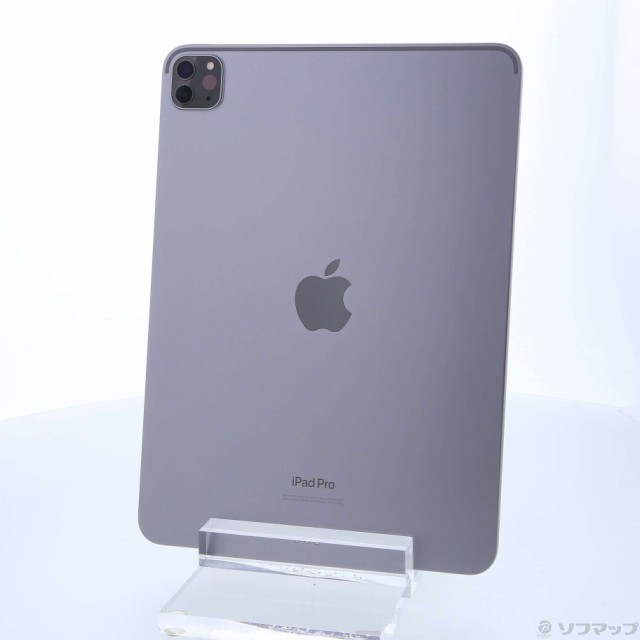 (中古)Apple iPad Pro 11インチ 第4世代 512GB スペースグレイ MNXH3J/A Wi-Fi(198-ud)