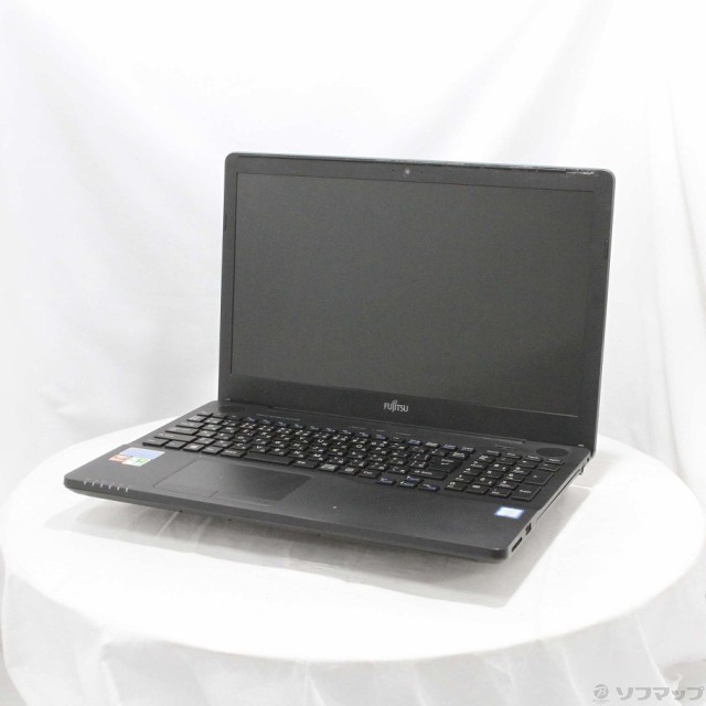 (中古)FUJITSU 格安安心パソコン LIFEBOOK AH45/B2 FMVA45B2B シャイニーブラック (Windows 10)(297-ud)