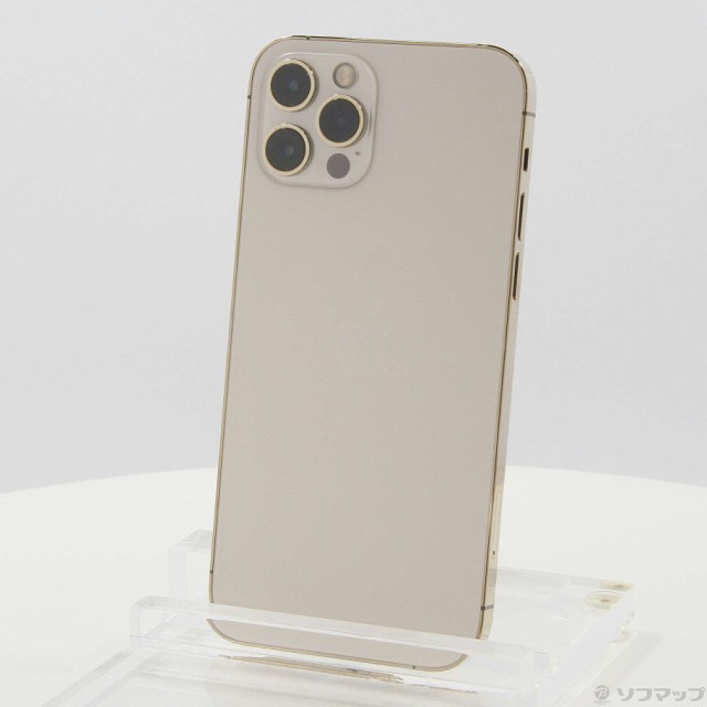 (中古)Apple iPhone12 Pro 256GB ゴールド MGMC3J/A SIMフリー(348-ud)の通販は