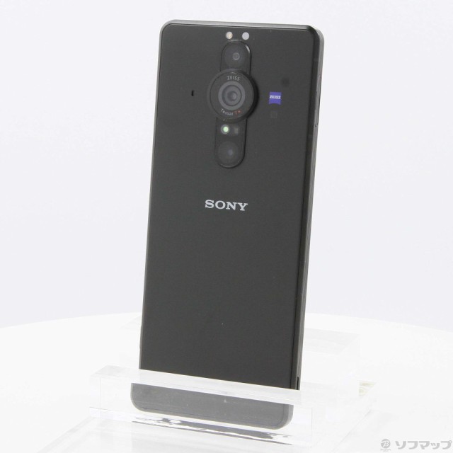 (中古)SONY Xperia PRO-I 512GB フロストブラック XQ-BE42 SIMフリー(377-ud)