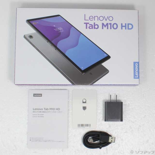 (中古)Lenovo Lenovo Tab M10 HD 32GB アイアングレー ZA6W0022JP Wi-Fi(305-ud)