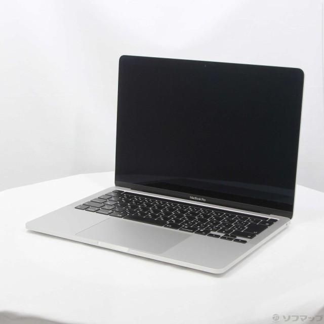 (中古)Apple MacBook Pro 13.3-inch Late 2020 MYDC2J/A Apple M1 8コアCPU_8コアGPU 8GB SSD512GB シルバー (12.6 Monterey)(297-ud)