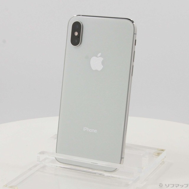 (中古)Apple iPhoneXS 64GB シルバー MTAX2J/A SIMフリー(297-ud)