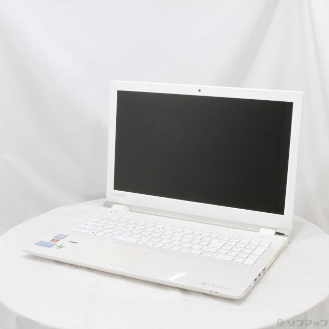 (中古)TOSHIBA 格安安心パソコン dynabook T55/CWD PT55CWDBJA2 リュクスホワイト (Windows 10)(348-ud)