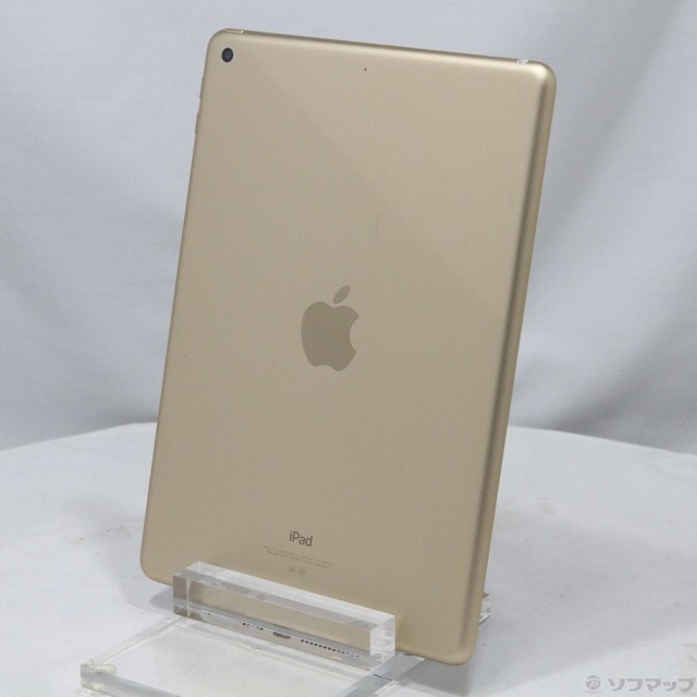 (中古)Apple iPad 第5世代 128GB ゴールド MPGW2CH/A Wi-Fi(258-ud)の通販は