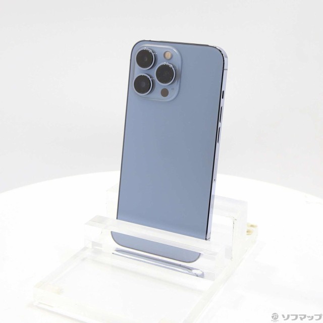 (中古)Apple iPhone13 Pro 128GB シエラブルー MLUK3J/A SIMフリー(258-ud)