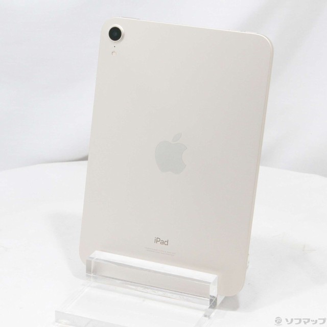 中古)Apple iPad mini 第6世代 64GB スターライト MK7P3X/A Wi-Fi(252 ...