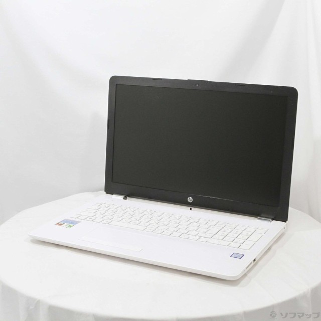 (中古)hp 格安安心パソコン HP 15-bs010TU-OHB 2DN48PA-AAAB ピュアホワイト (Windows 10)(371-ud)