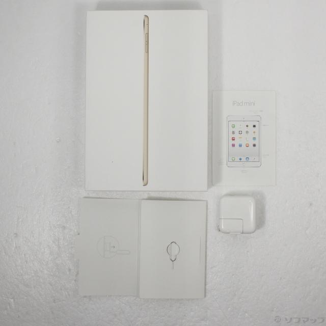 (中古)Apple iPad mini 4 128GB ゴールド MK782J/A SIMフリー(305-ud)の通販は