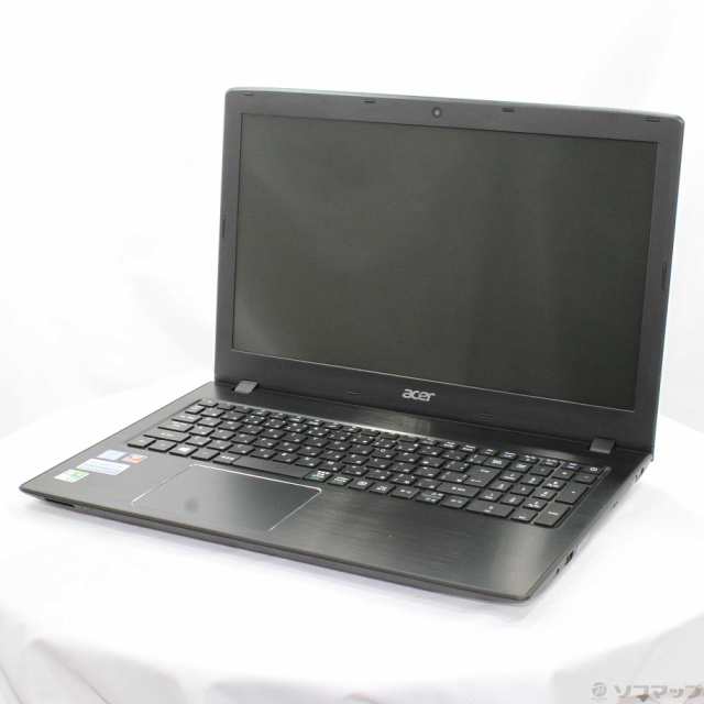 (中古)Acer 格安安心パソコン Aspire E15 E5-576-F34D/KF オブシディアンブラック (Windows 10)(262-ud)