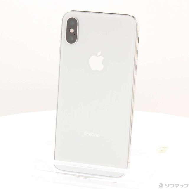 iPhonex 本体 SIMロックあり 256GB iPhone X 256GB silver (シルバー) SIMロック解除申請中