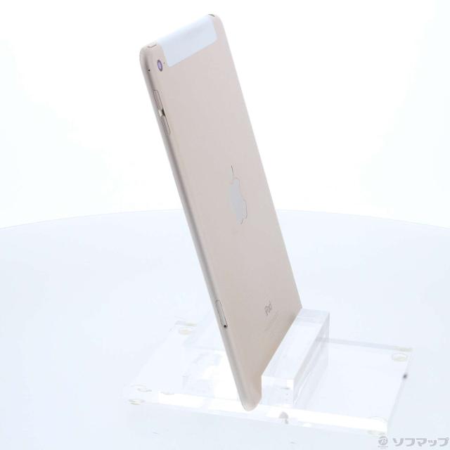 中古)Apple iPad mini 4 128GB ゴールド MK782J/A SIMフリー(198-ud)の 