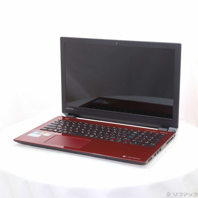 (中古)TOSHIBA 格安安心パソコン dynabook T45/GR PT45GRP-SEA モデナレッド (Windows 10)(344-ud)