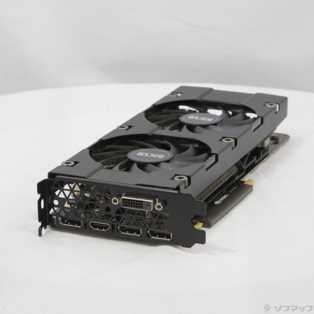 (中古)ELSA GeForce GTX 1070 8GB S.A.C GD1070-8GERXS(262-ud)