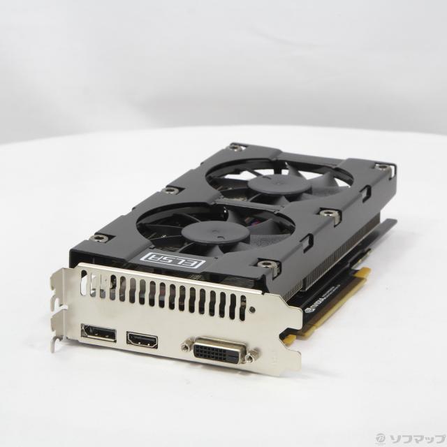 (中古)ELSA GeForce GTX 1060 6GB S.A.C R2 GD1060-6GERS2(247-ud)の通販は 12,078円