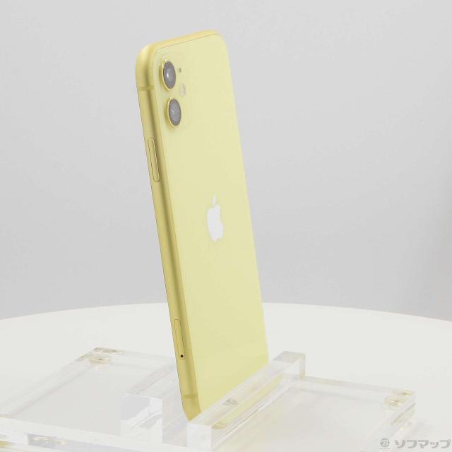 (中古)SoftBank iPhone11 128GB イエロー MWM42J/A SoftBank(247-ud)_3