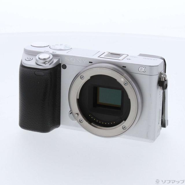 中古)SONY α6400 ILCE-6400 ボディ シルバー(251-ud)の通販は